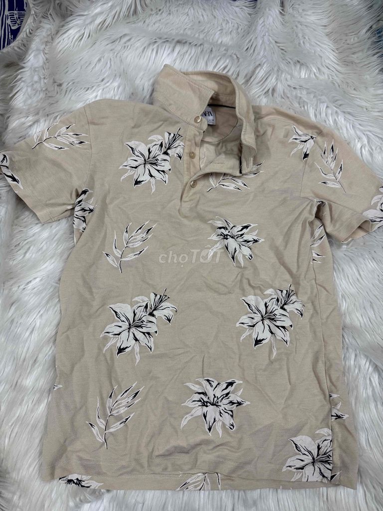Áo Zara Nam Vải màu Be. Mua bán Quần áo tại Thành phố Thủ Đức Tp Hồ Chí Minh được đăng bởi Bắc1985 hình 1