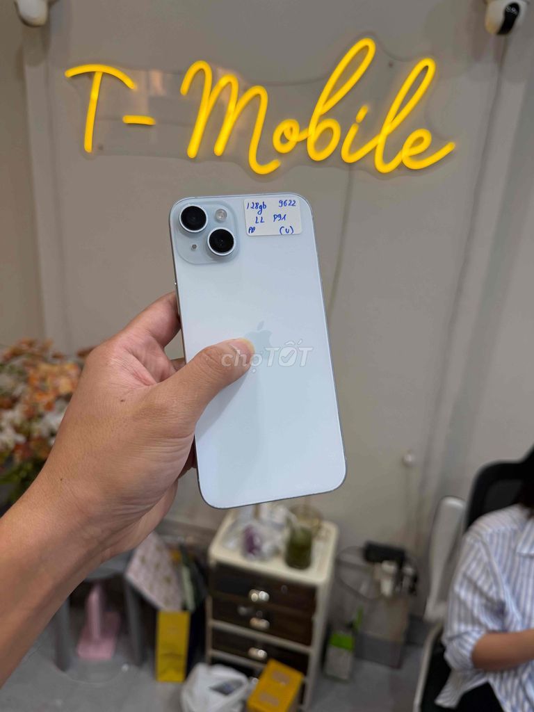 15 Plus 128Gb Quốc Tế zin full pin 91%. Mua bán Điện thoại tại Quận Thanh Xuân Hà Nội được đăng bởi Ngô Tráng T Mobile hình 1