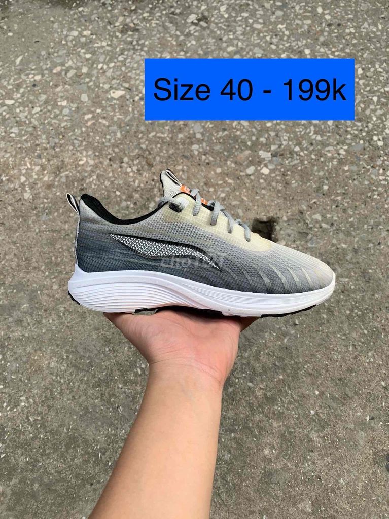 giày chạy nội địa size 40 real 2hand