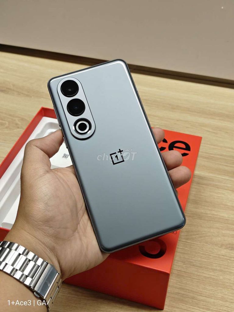 Oneplus Ace 3V Xám Titan, Bản 12/256 Fullbox, Đẹp 99%