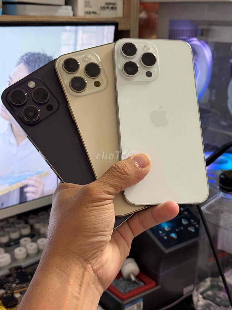 iPhone 14 Pro Max 128GB Trắng Đã dùng. Mua bán Điện thoại tại Quận Cái Răng Cần Thơ được đăng bởi Nguyễn Đức Anh hình 1