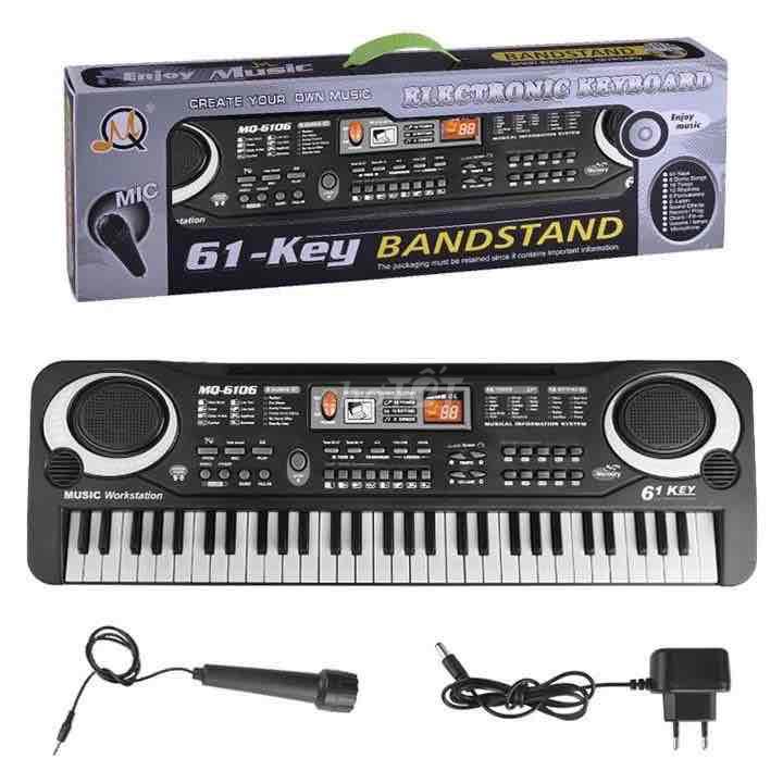 Đàn piano 61 phím mini kèm mic cho bé(hn)