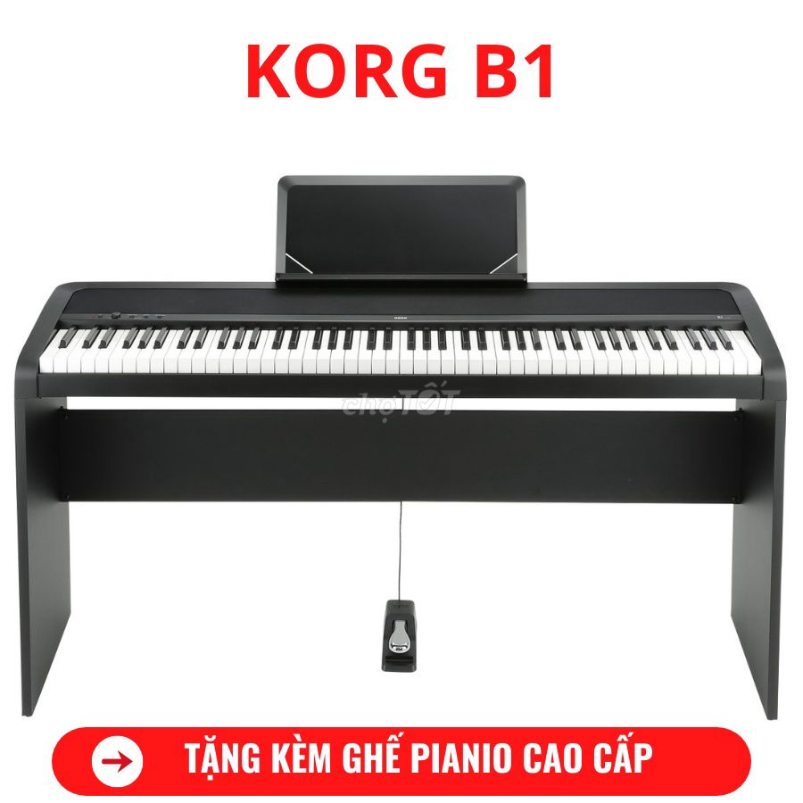 Đàn piano điện Korg B1. Mua bán Nhạc cụ tại Quận Tân Bình Tp Hồ Chí Minh được đăng bởi CÔNG TY VĂN QUỐC PIANO hình 1