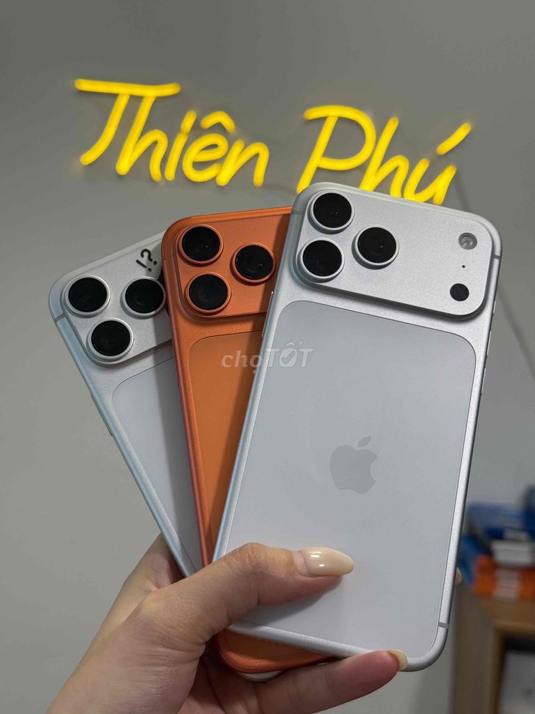 iPhone 17Promax 256gb QT Bạc VN P100 CBH 03/2027. Mua bán Điện thoại tại Quận Thanh Khê Đà Nẵng được đăng bởi Thiên phú  hình 1