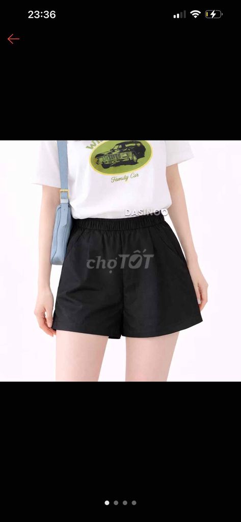 Quần short nữ đen size XL. Mua bán Quần áo tại Quận Cầu Giấy Hà Nội được đăng bởi Trúc Hương hình 1