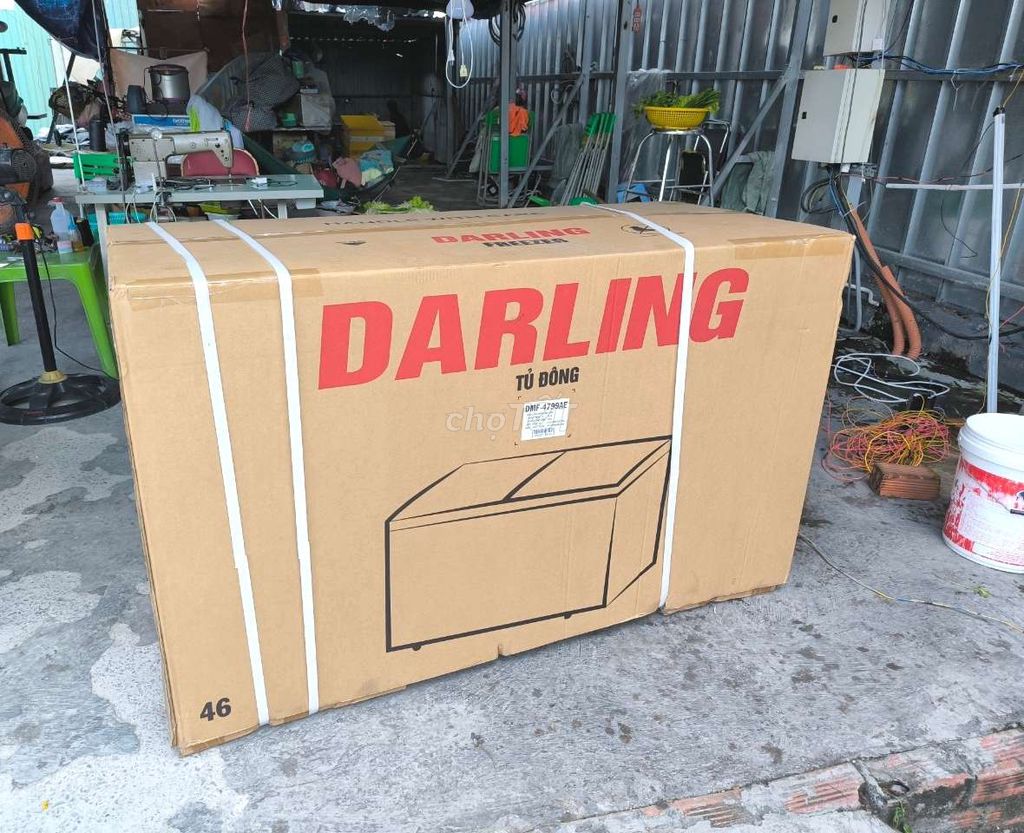 Sale💥Tủ đông suốt Darling 450L hàng mới 100%