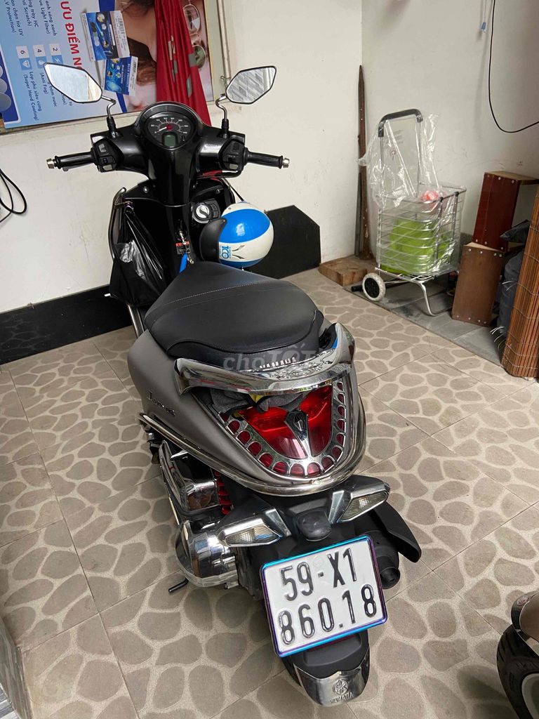 Серый смарт-ключ Yamaha Janus 125 куб. см