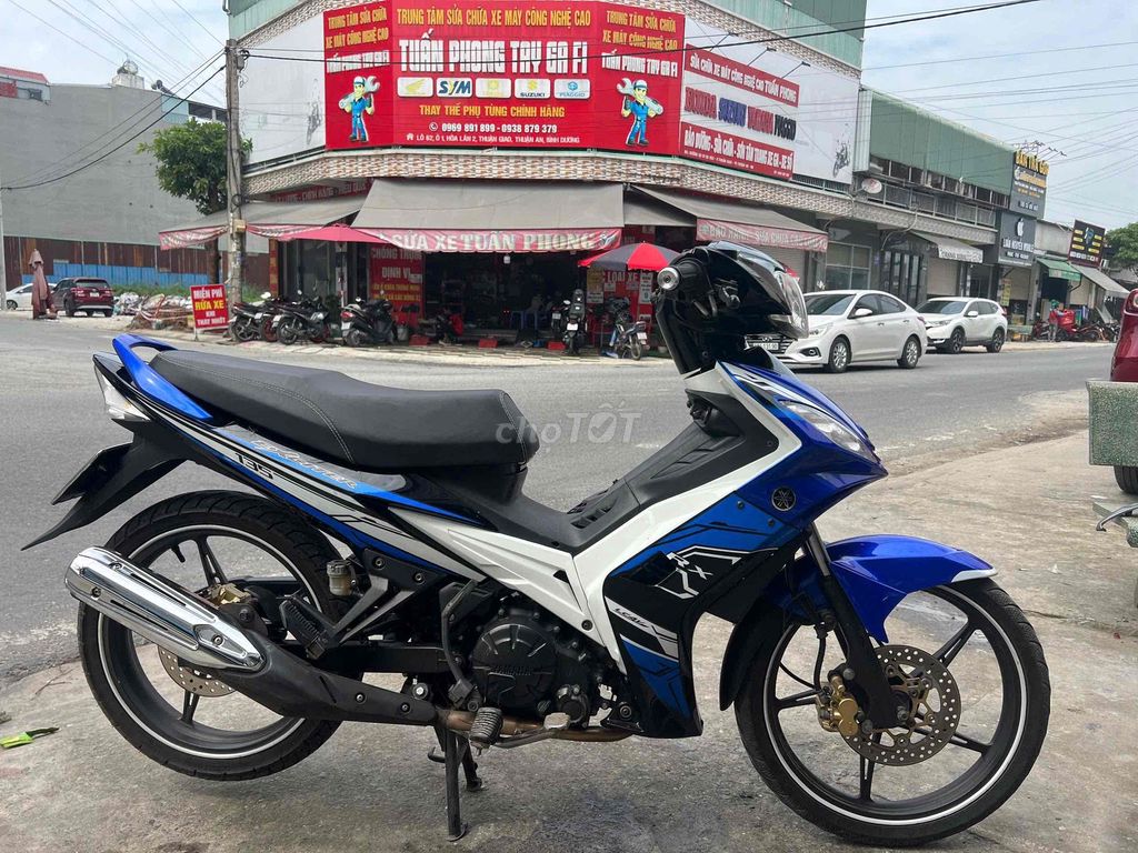 Yamaha Exciter 135 Xanh trắng. Mua bán Xe máy tại Thành phố Thuận An Bình Dương được đăng bởi Thanh Thúy hình 3
