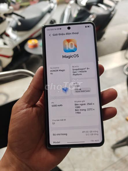 Honor Magic VS 512GB Đỏ. Mua bán Điện thoại tại Quận 10 Tp Hồ Chí Minh được đăng bởi Hội Đồ Điện Tử hình 1