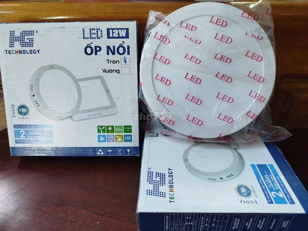 Đèn LED ốp nổi HG 12W tròn, đèn ốp trần, đèn trần.. Mua bán Đèn tại Quận Bình Tân Tp Hồ Chí Minh được đăng bởi Thanh lý vặt hình 1