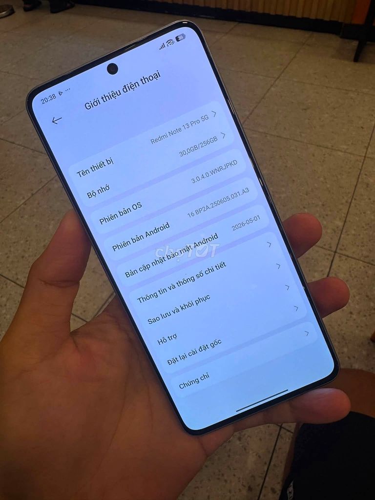 Xiaomi Redmi Note 13 Pro 5G 256GB Xám Nhật Bản Cũ. Mua bán Điện thoại tại Quận 1 Tp Hồ Chí Minh được đăng bởi Hội Đồ Điện Tử hình 1