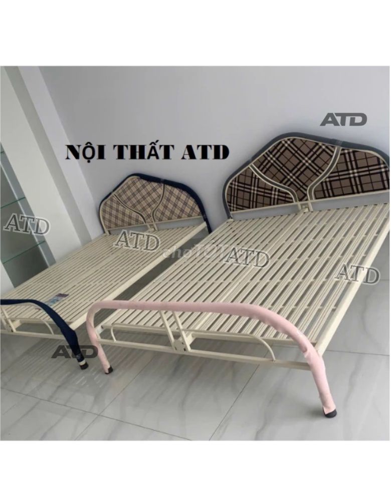 GIƯỜNG SẮT--GIƯỜNG NGỦ SẮT--GIƯỜNG SẮT--GIƯỜNG SẮT. Mua bán Giường, chăn ga gối nệm tại Thành phố Thủ Đức Tp Hồ Chí Minh được đăng bởi Nhi Nguyen Nội thất ATD hình 1