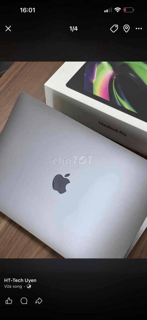 Apple MacBook Pro M1 13 inch 16GB/256GB Xám. Mua bán Laptop tại Thành phố Biên Hòa Đồng Nai được đăng bởi Uyên Phạm hình 1