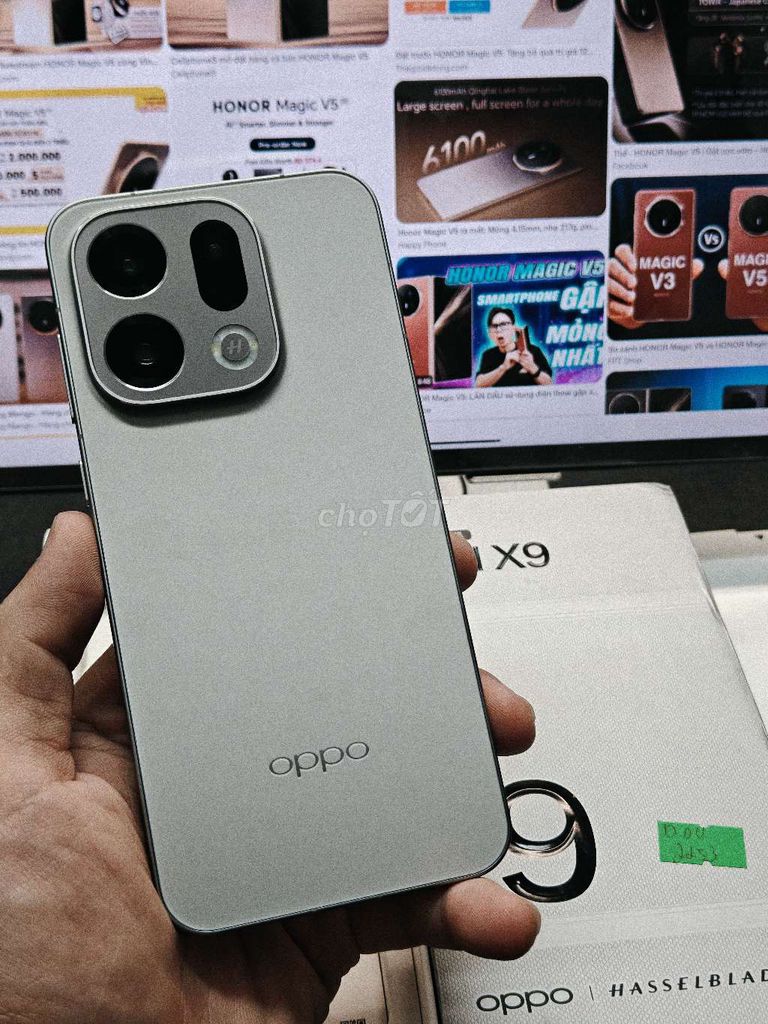 Oppo Find X9 12GB/256GB Xám. Mua bán Điện thoại tại Quận Hà Đông Hà Nội được đăng bởi Tài hình 1