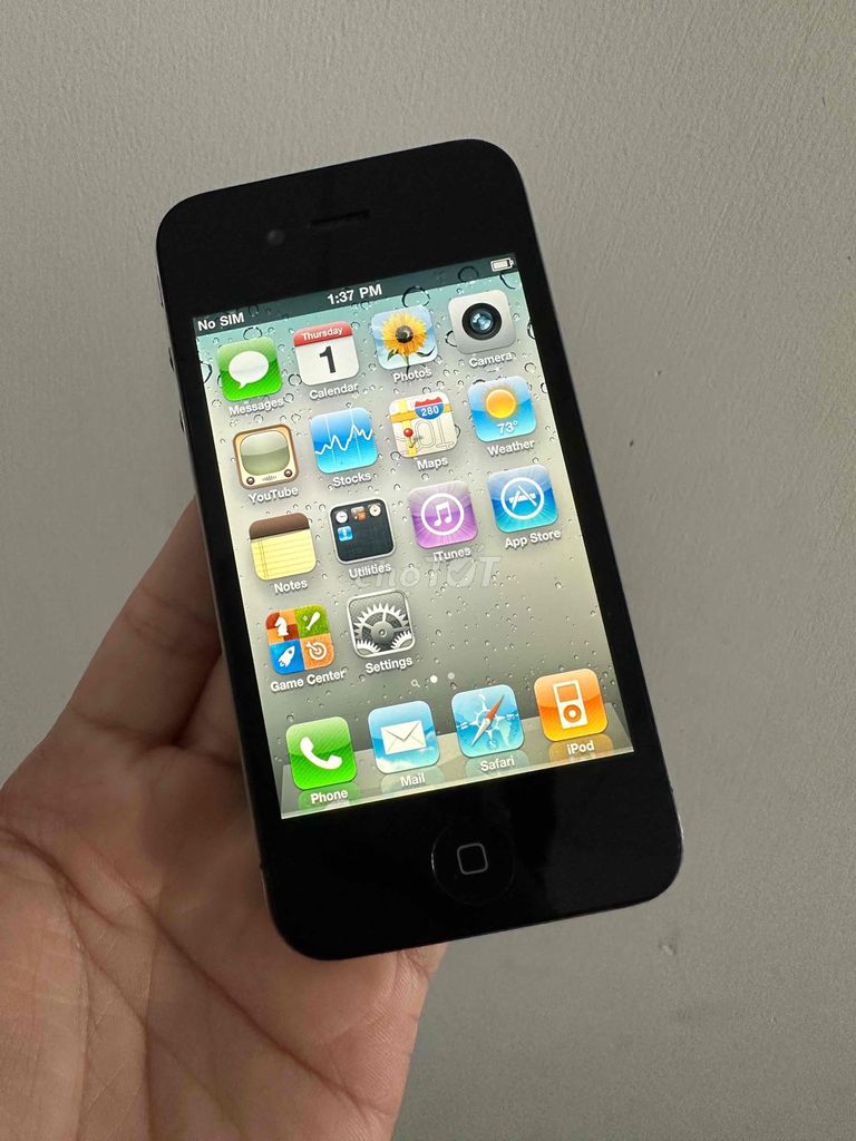 iPhone 4 qt 32GB zin full đẹp ios 4. Mua bán Điện thoại tại Huyện Hóc Môn Tp Hồ Chí Minh được đăng bởi iRetro hình 1