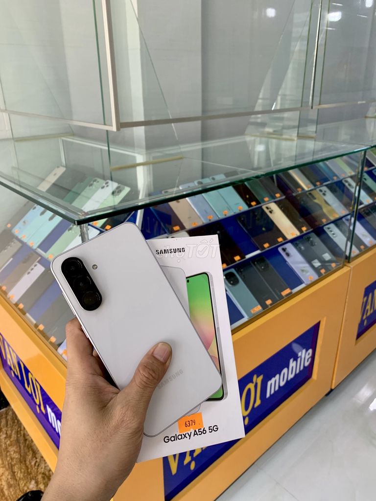 Samsung A56 5G 128GB Xài lướt Như mới!!!. Mua bán Điện thoại tại Thành phố Bến Tre Bến Tre được đăng bởi VanLoi Mobile hình 1