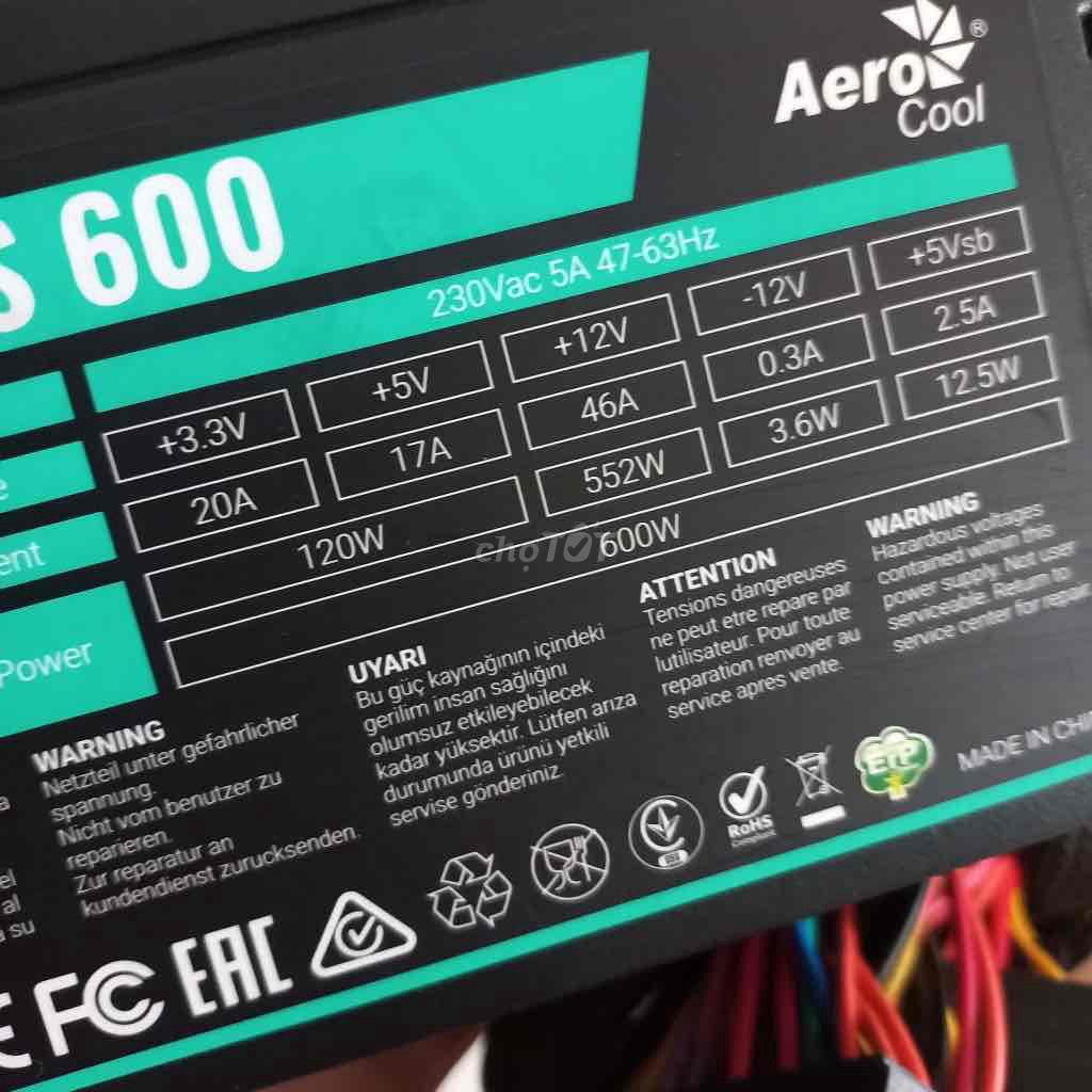 Nguồn 600w