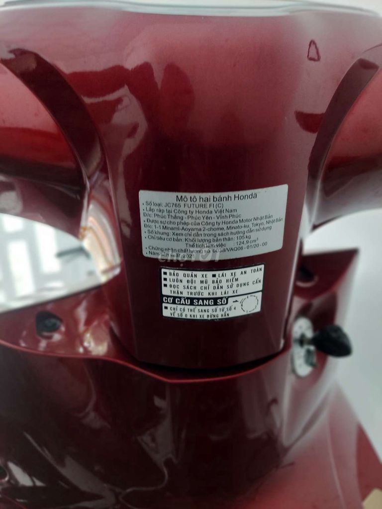 Future Fi 125 Chính chủ. Mua bán Xe máy tại Huyện Cái Bè Tiền Giang được đăng bởi Thái Trần hình 11