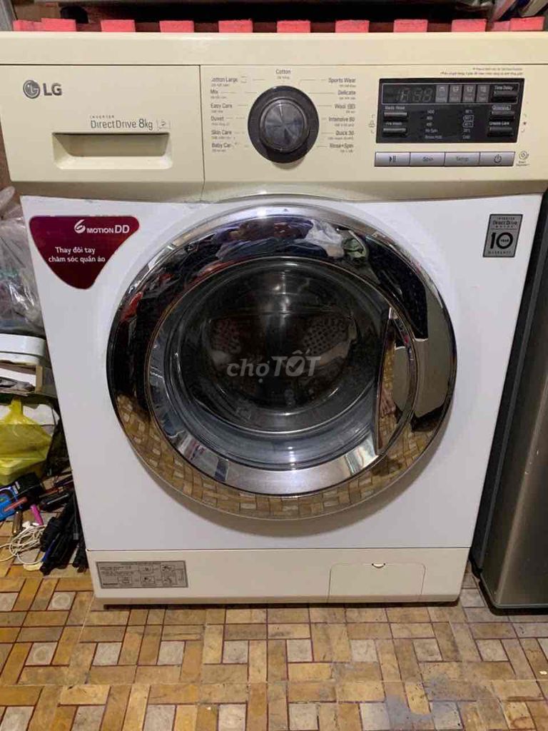 Máy giặt LG Direct Drive 8kg Trắng. Mua bán Máy giặt tại Quận Tân Phú Tp Hồ Chí Minh được đăng bởi trần Lương hình 1