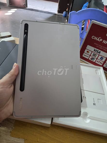 Samsung Tab S8 Wifi Bạc Đã sử dụng. Mua bán Máy tính bảng tại Quận Ba Đình Hà Nội được đăng bởi Hội Đồ Điện Tử hình 1