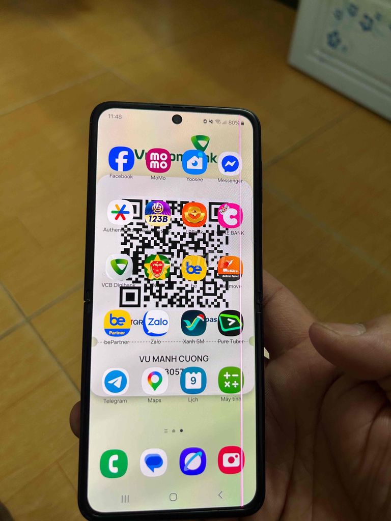 Samsung Galaxy Z Flip3 5G Đen. Mua bán Điện thoại tại Quận Cầu Giấy Hà Nội được đăng bởi Manh Cuong hình 1
