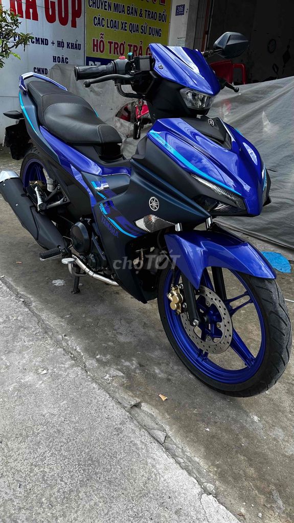 Yamaha Exciter 155 xanh 2022 ( hỗ trợ góp ). Mua bán Xe máy tại Huyện Chợ Mới An Giang được đăng bởi Cửa hàng xe Thiên Phước 2 hình 3