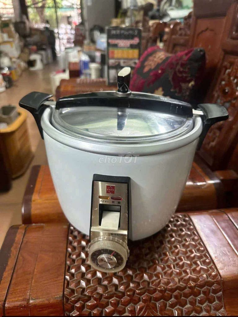 Nồi cơm điện National 1 lít Nhật Bản 198x. Mua bán Bếp, lò, đồ điện nhà bếp tại Thị xã Sơn Tây Hà Nội được đăng bởi Quang Cường đồ nhật bãi hình 1