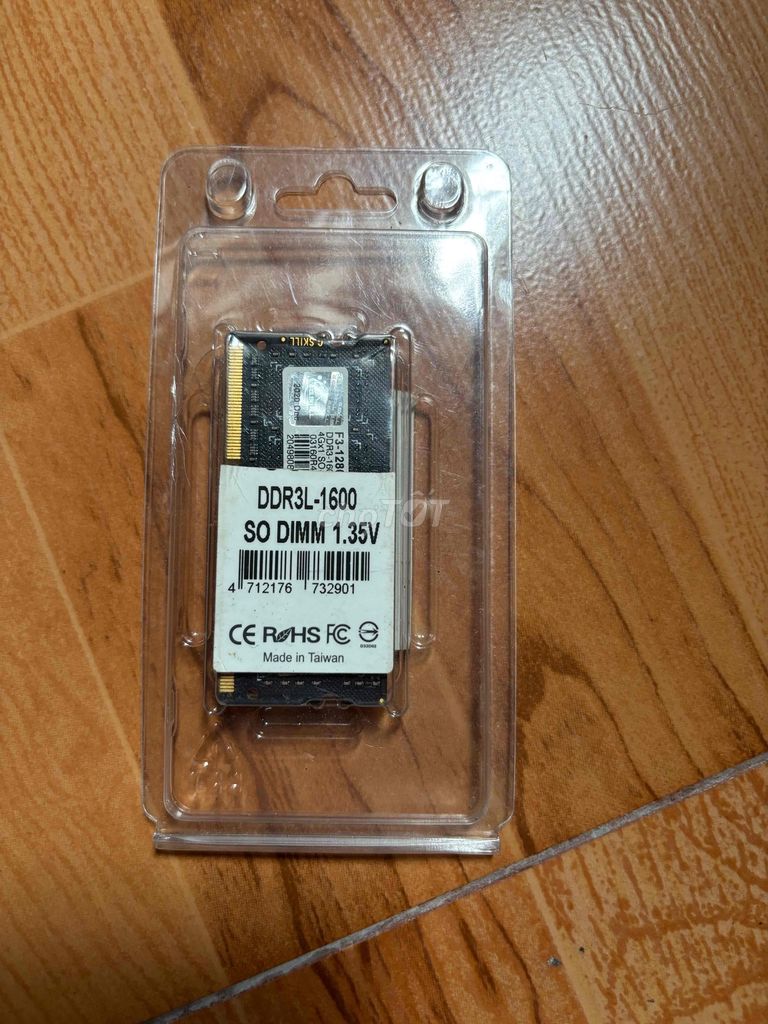 RAM Kingmax DDR3L-1600 1.35V Đài Loan. Mua bán Linh kiện (RAM, Card...) tại Quận 7 Tp Hồ Chí Minh được đăng bởi nghĩa Võ hình 1