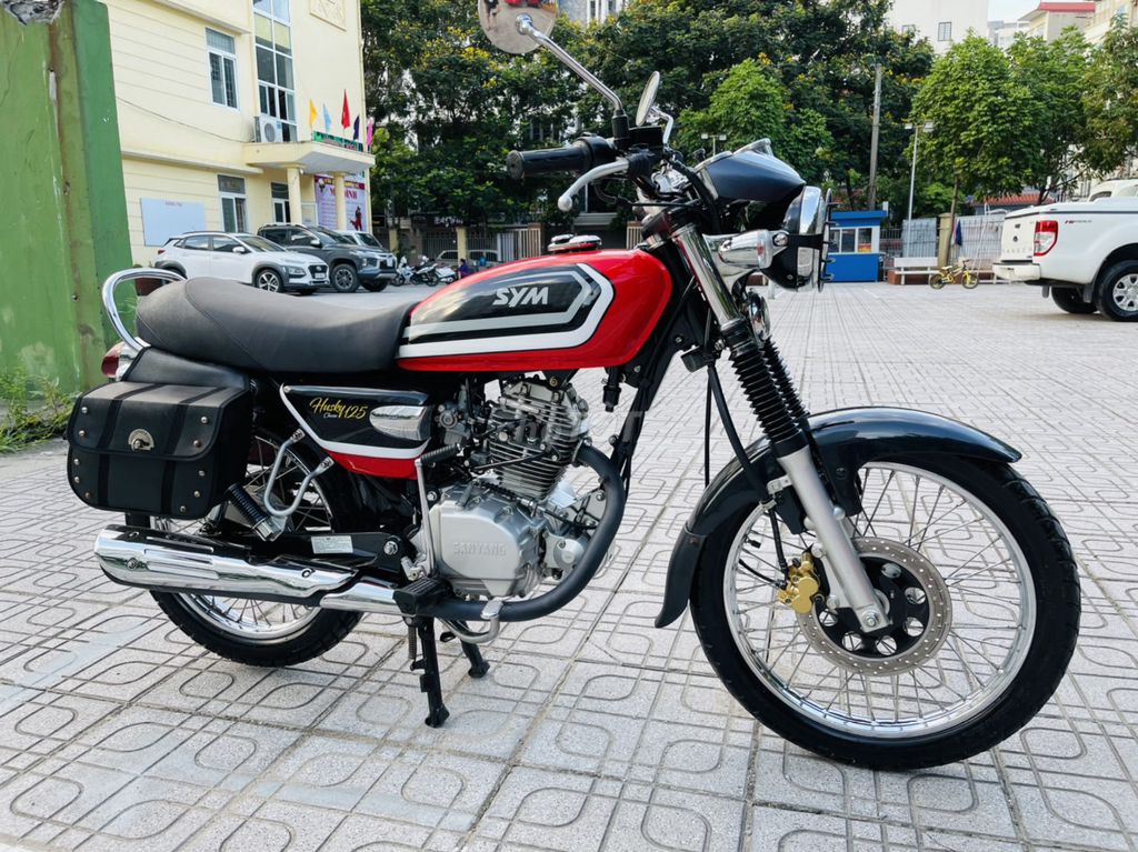 SYM HUSKY 125 ĐỎ NGUYÊN BẢN CHÍNH CHỦ 2024. Mua bán Xe máy tại Quận Nam Từ Liêm Hà Nội được đăng bởi TRỌNG ĐẠI hình 3