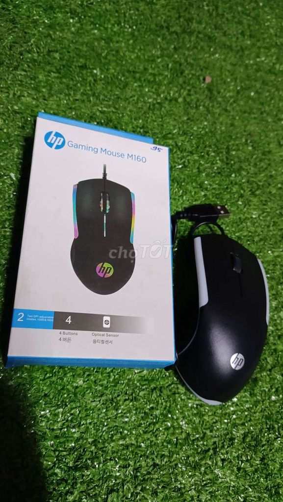 Xả kho lỗ Chuột gaming HP M160 Đen Đèn LED. Mua bán Phụ kiện (Màn hình, Chuột...) tại Thành phố Thủ Đức Tp Hồ Chí Minh được đăng bởi Cũ Giá Rẻ hình 1