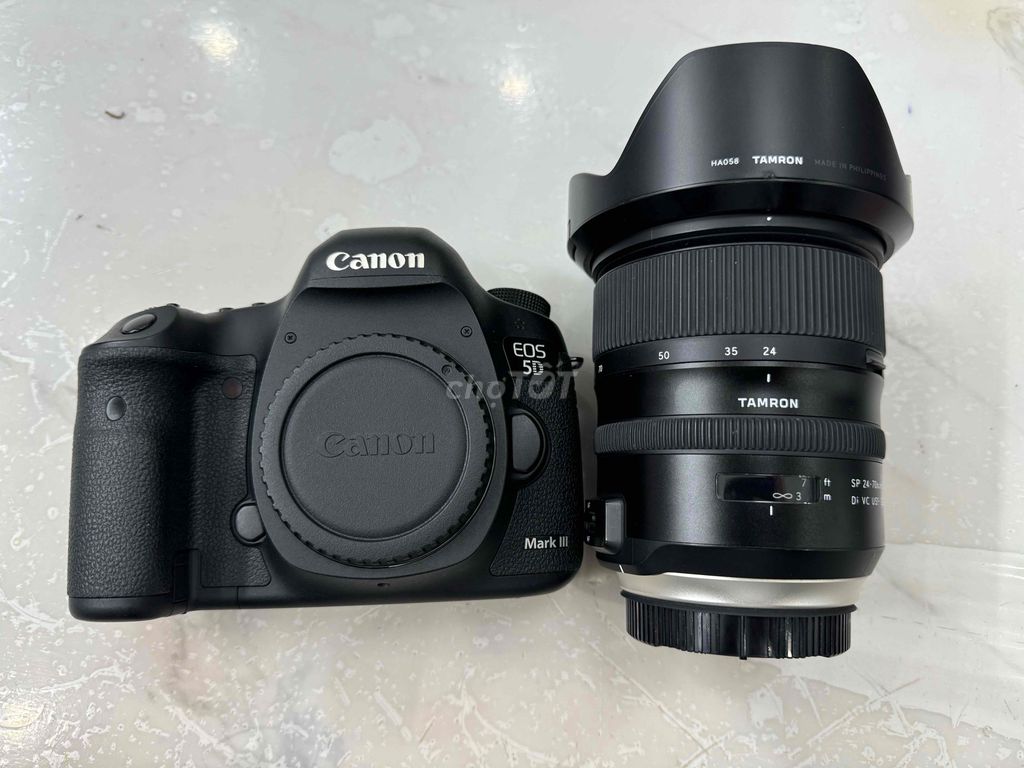 Cần bán canon 5D3 và ống kính tamron 24-70F2.8 G2