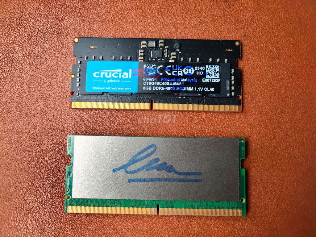 2 thanh RAM laptop 8GB DDR5. Mua bán Linh kiện (RAM, Card...) tại Thành phố Huế Thừa Thiên Huế được đăng bởi Phan Nguyễn Anh Huy hình 1