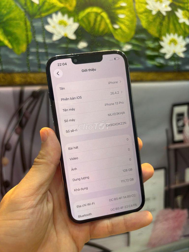 iPhone 13 Pro 128GB Xám Đã dùng. Mua bán Điện thoại tại Quận Bắc Từ Liêm Hà Nội được đăng bởi Cửa hàng Bính Táo hình 1