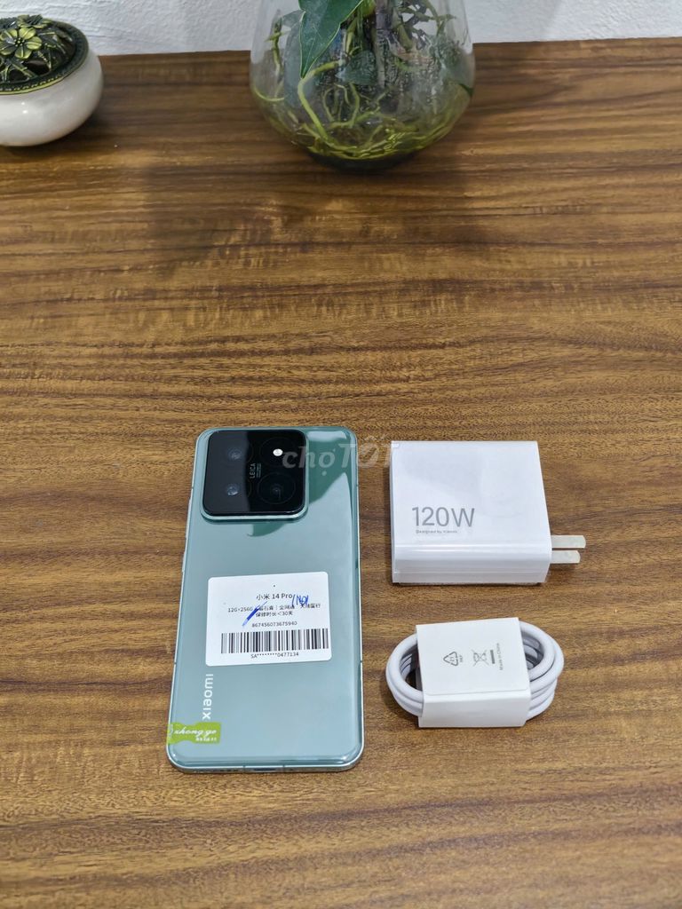 Xiaomi Mi 14 Pro 12/256 Xanh sạc 120w có ship COD. Mua bán Điện thoại tại Quận Ba Đình Hà Nội được đăng bởi Android Top hình 1