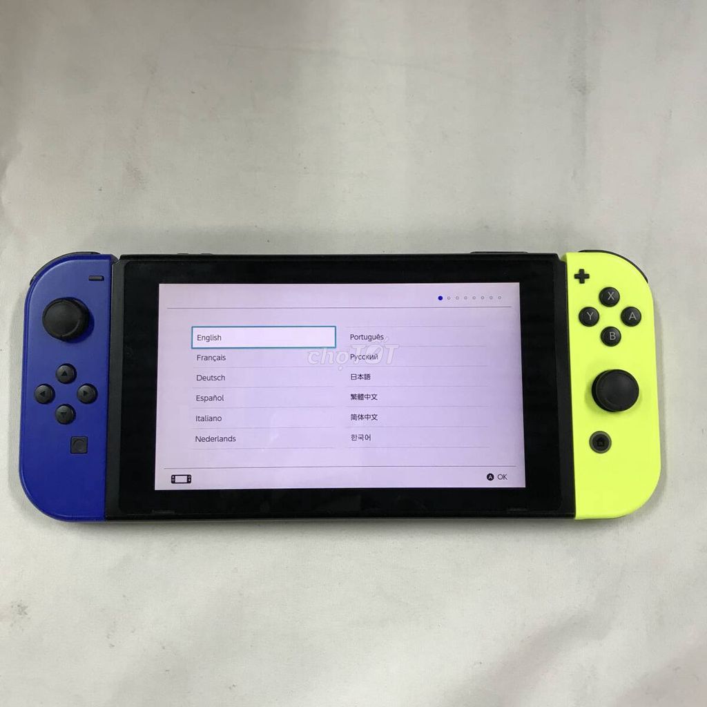 Thân nintendo switch v1 đã hack seri xanh