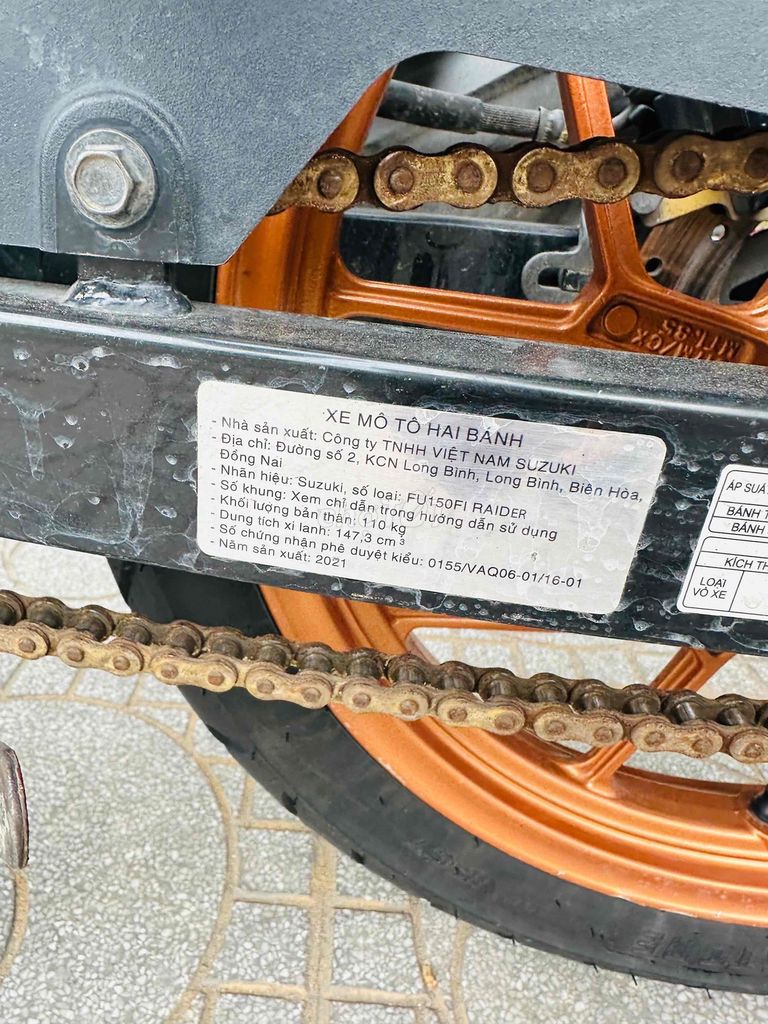 Suzuki Raider FU150FI 2021 Đen. Mua bán Xe máy tại Thành phố Thuận An Bình Dương được đăng bởi xe máy phước thịnh hình 7