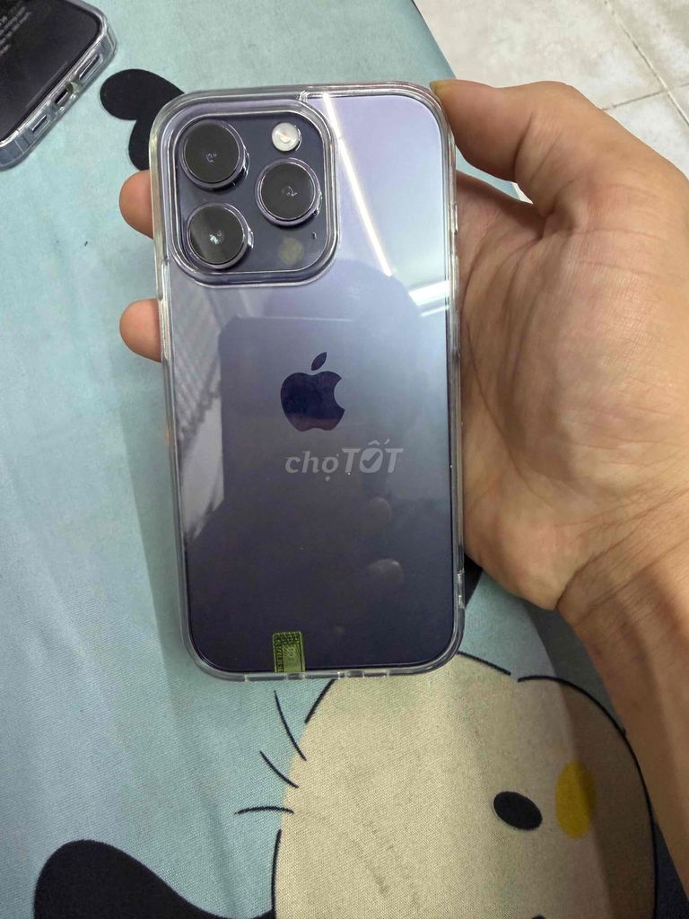 Apple iPhone 14 Pro 128GB Tím Mỹ. Mua bán Điện thoại tại Quận Gò Vấp Tp Hồ Chí Minh được đăng bởi Cửa Hàng BT Mobile Chuyên Iphone Quốc Tế Giá Tốt hình 1