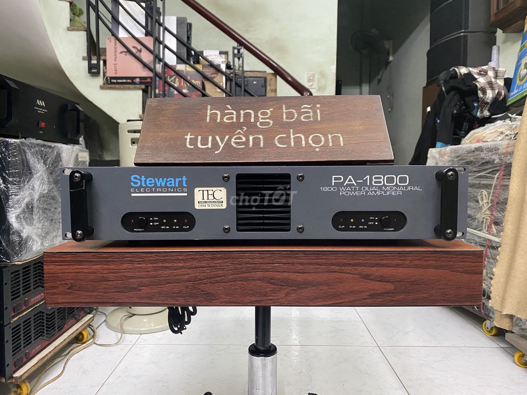 Sale Power STEWART PA-1800 made in USA 1800w. Mua bán Tivi, Âm thanh tại Quận Tân Bình Tp Hồ Chí Minh được đăng bởi nhut audio hình 1