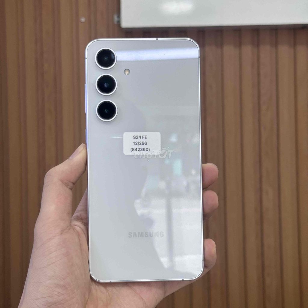 😍 Samsung Galaxy S24 FE 256GB Trắng | Trả Góp 0Đ. Mua bán Điện thoại tại Quận Ngô Quyền Hải Phòng được đăng bởi minmobile HP hình 1