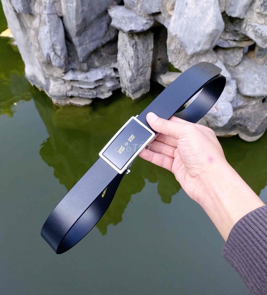 Thắt lưng nam Montblanc✅. Mua bán Phụ kiện thời trang khác tại Quận Cầu Giấy Hà Nội được đăng bởi Tuấn Anh Phùng hình 1