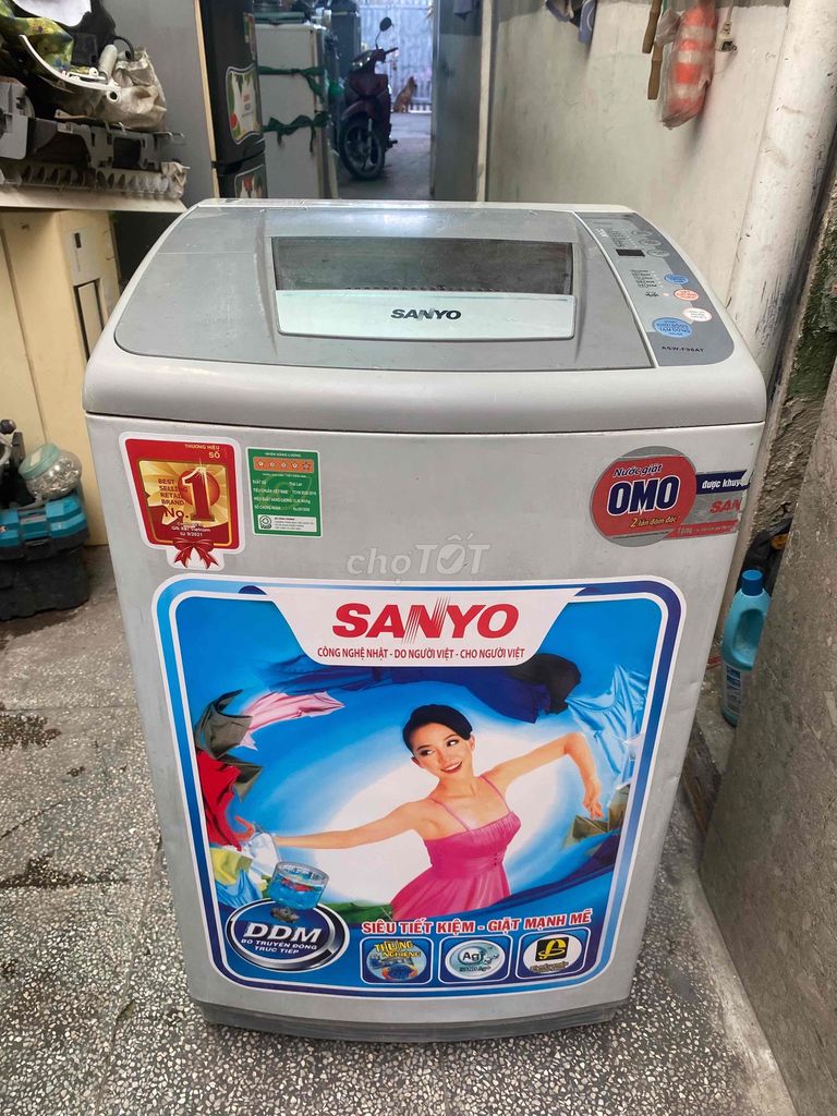Máy giặt Sanyo 7kg còn tốt bán bh6t bao lắp đặt. Mua bán Máy giặt tại Quận 7 Tp Hồ Chí Minh được đăng bởi Vũ Văn Ngân hình 1