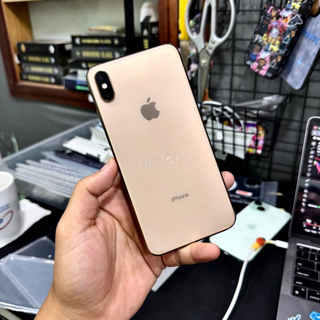 iPhone Xs Max 512GB Vàng Đã sử dụng. Mua bán Điện thoại tại Quận 1 Tp Hồ Chí Minh được đăng bởi Hội Đồ Điện Tử hình 1
