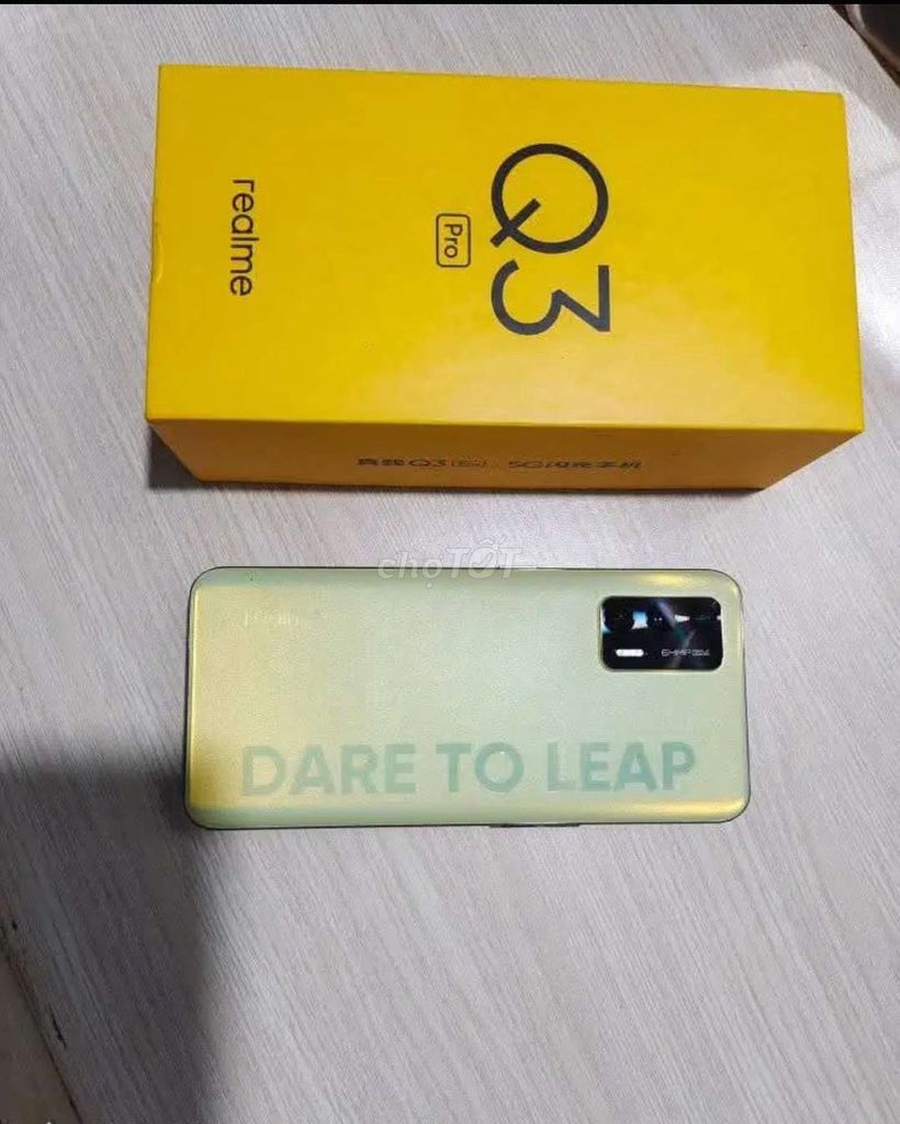 (bán hoặc giao lưu) Realme Q3 Pro Vàng 128gb. Mua bán Điện thoại tại Quận Tân Phú Tp Hồ Chí Minh được đăng bởi bem bem hình 1