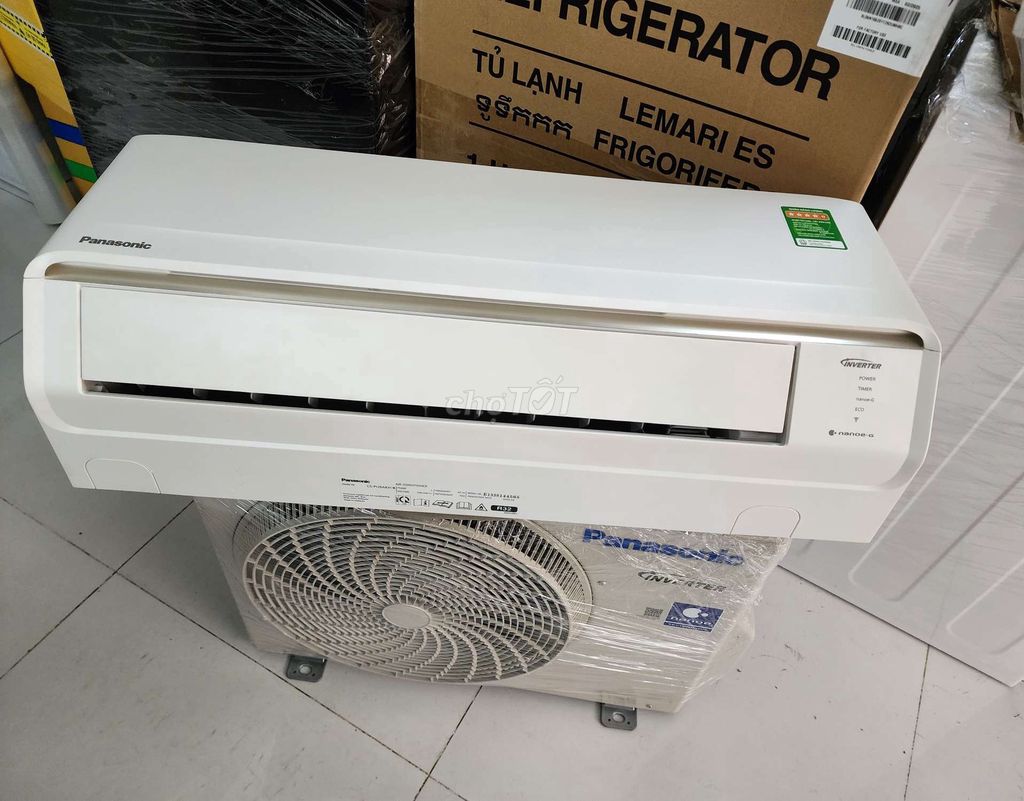 Máy lạnh Panasonic Inverter 1 HP CU/CS-PU9AKH mới. Mua bán Máy lạnh, điều hoà tại Quận 6 Tp Hồ Chí Minh được đăng bởi Đăng Dương hình 1