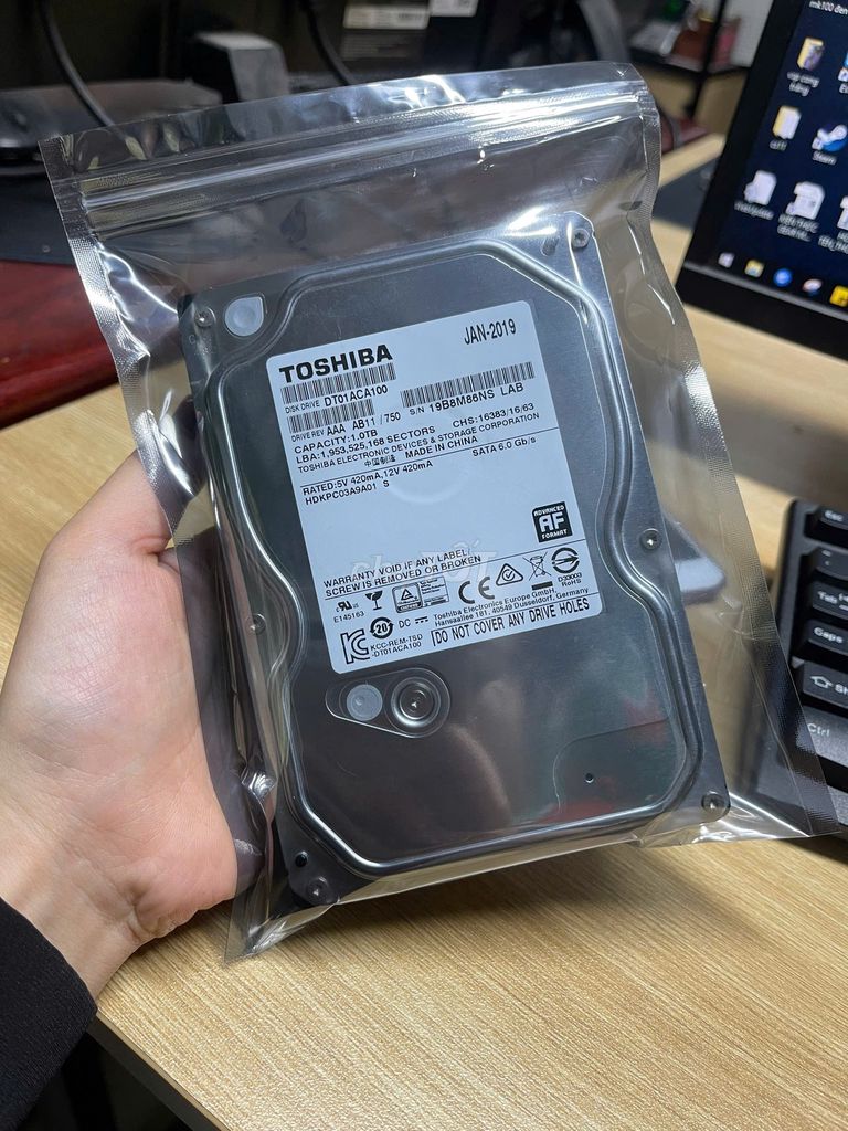 Ổ cứng HDD Toshiba 1TB. Mua bán Linh kiện (RAM, Card...) tại Quận Hà Đông Hà Nội được đăng bởi MuaCash hình 1