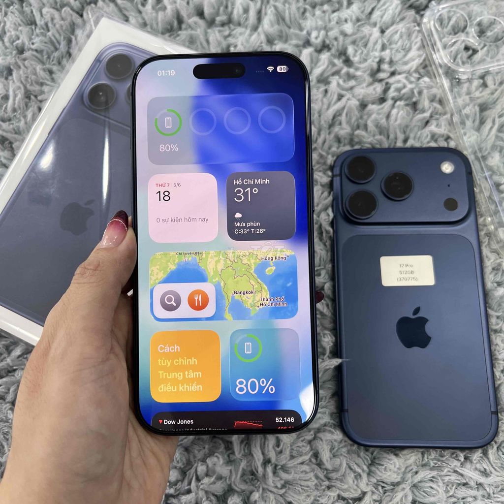 Apple iPhone 17 Pro 256GB Xanh. Mua bán Điện thoại tại Quận Ngô Quyền Hải Phòng được đăng bởi lê thanh thuỷ hình 1