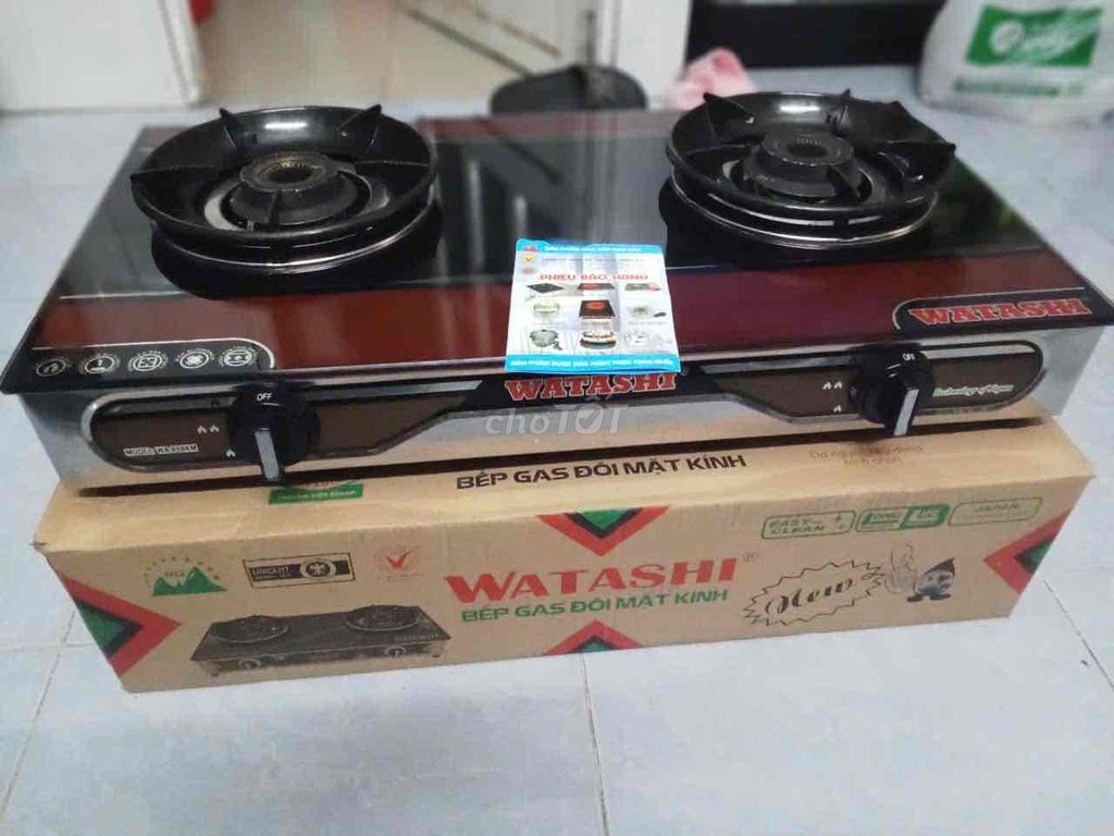 Bếp ga Watashi Mặt kính đôi Đã sử dụng. Mua bán Bếp, lò, đồ điện nhà bếp tại Quận Gò Vấp Tp Hồ Chí Minh được đăng bởi Tuyết Nhi hình 1