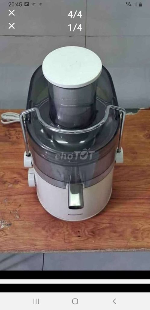 Máy ép trái cây Panasonic MJ-CB100 Trắng. Mua bán Bếp, lò, đồ điện nhà bếp tại Huyện Hóc Môn Tp Hồ Chí Minh được đăng bởi Hòa hình 1