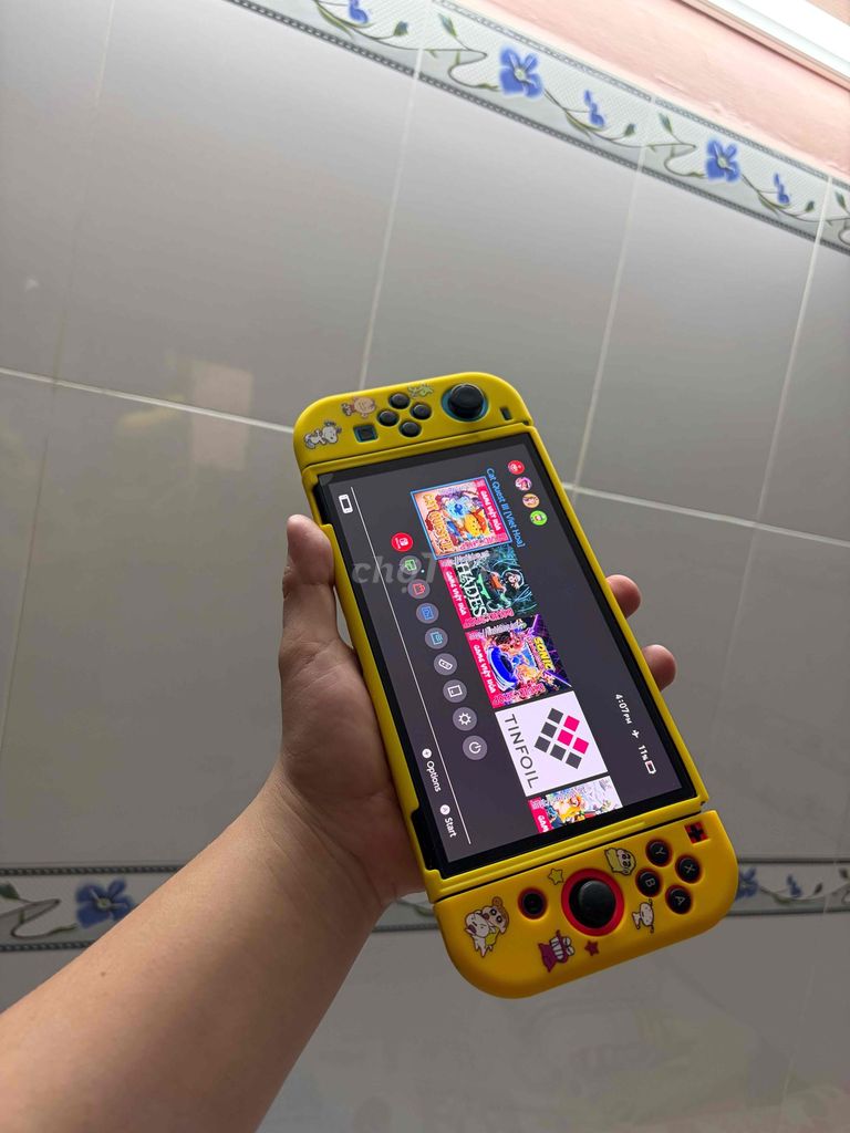 Nintendo Switch OLED 128GB hắc ám. Mua bán Thiết bị chơi game tại Thành phố Thủ Đức Tp Hồ Chí Minh được đăng bởi tài tài tài hình 1