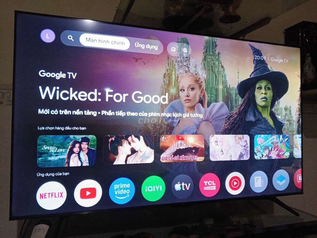 Tivi 65 inch TCL 4K UHD Google TV. Mua bán Tivi, Âm thanh tại Huyện Long Hồ Vĩnh Long được đăng bởi Duy hình 1